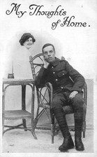 WORLD WAR 1  ROMATIC POSTCARD
