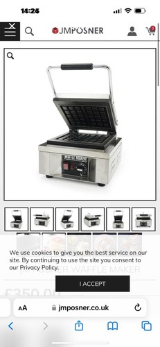 Waffle machine maker posner - waffle,