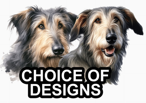 Irish wolfhound self adhesive - irish,