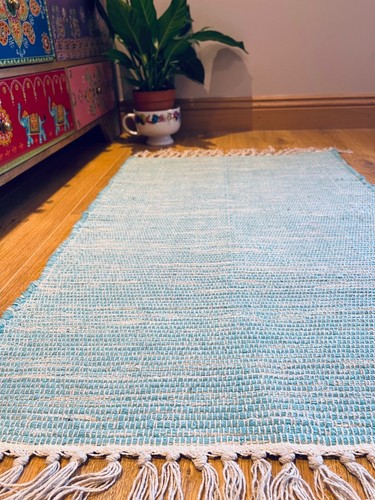 Cotton rug small large - small, or