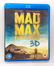 Mad Max: Fury Road 3D + 2D BLU RAY
