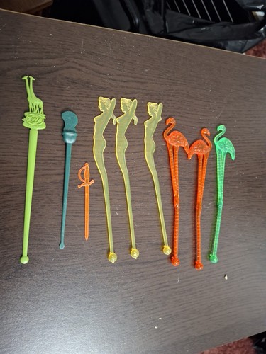 Vintage cocktail sticks - vintage,