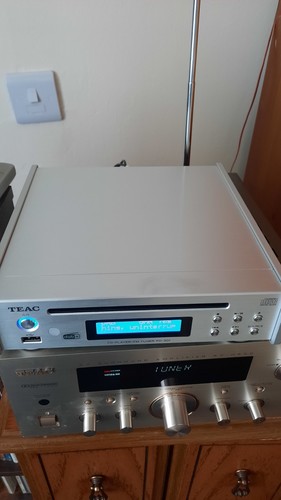 Teac 301 silver cd - pd-301-x/s,