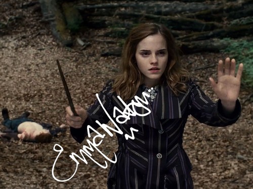 Emma watson signed autograph - emma,