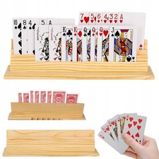 3-Row Tilted Playing Card Holder Stand Ideal Aids for Elderly & Disabled Players