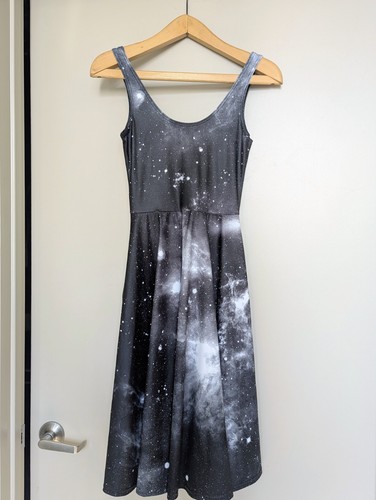 Blackmilk black galaxy skater - blackmilk,