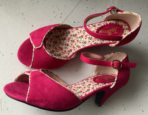 Joe browns hot pink microsuede - browns,