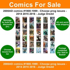 2000AD comics #1900-1999 - Choose prog issues - 2014 2015 2016 - Judge Dredd