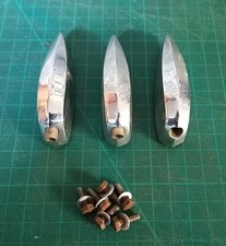 Vintage 50's Trixon Teardrop, floor tom, bass/kick drum lugs (x3)