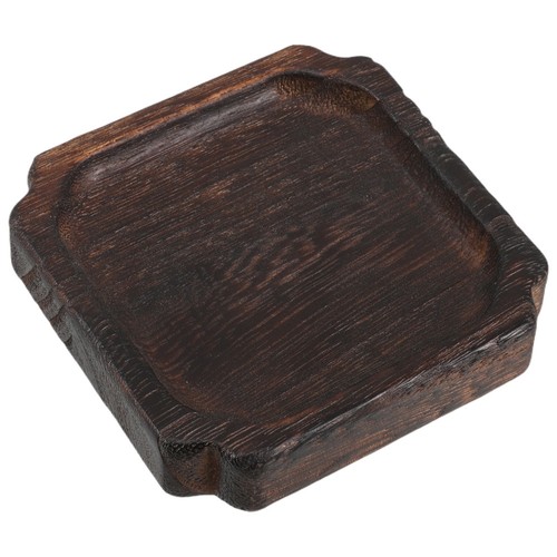 Rustic wooden tea tray - wooden, small