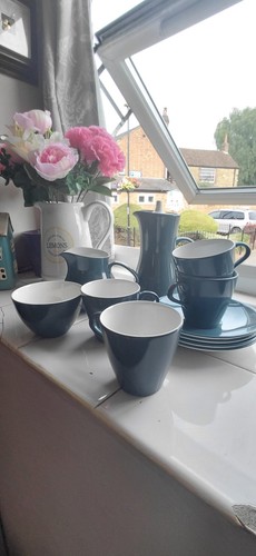 Vintage poole pottery - pottery, blue
