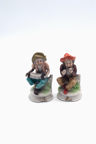 Lot two figurines dresden - two,