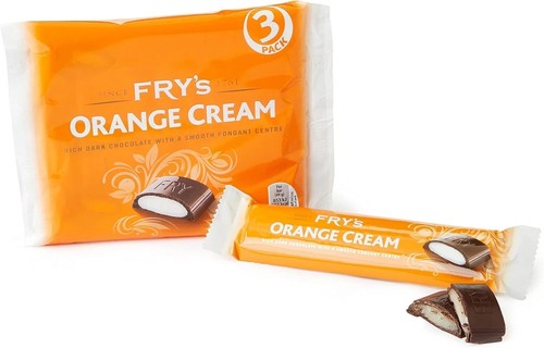 Frys orange cream 3 pack - orange, x