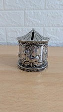 Silver Plated Carousel Vintage