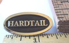 Vintage harley hardtail pin - harley, "hardtail"