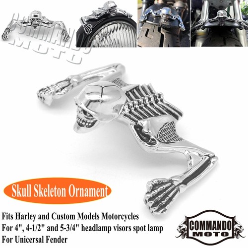 Skull skeleton headlight - skeleton,