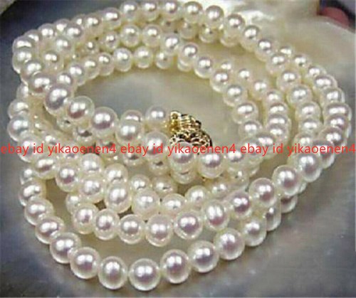 Natural beautiful 8mm - 7-8mm, white