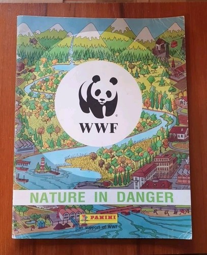 Panini wwf nature danger - panini,