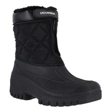 LADIES SNOW BOOTS WOMEN SKI MUCKER FUR STABLE YARD WELLINGTONS HORSE RIDING SHOE