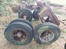 Vintage lorry Axle, Crane Commercial, Turntable Axle, Step Lowloader Axle.