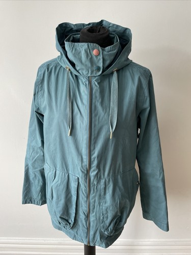 Joules teal green hooded - teal,