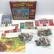 Vintage Western Town Play Set