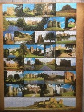 Castles of England 1000 piece Jigsaw  puzzles by Waddingtons