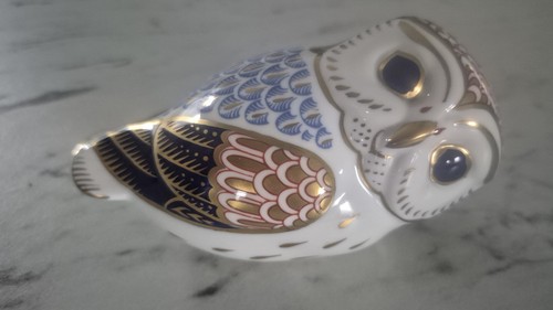 Royal crown derby owl - royal,