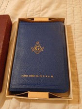 Vintage Freemason Bible In
