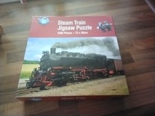 Puzzle World 1000 Piece Jigsaw Steam Train Unchecked last chance