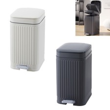 Pedal Lid Bin Waste Garbage Indoor Kitchen Home Office Recycling Trash DustBin