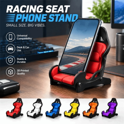 Racing seat phone holder - racing,