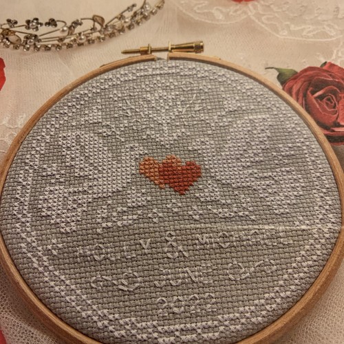 Mini personalised hearts - personalised,