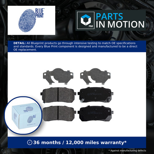 Brake pads set fits kia - fits,