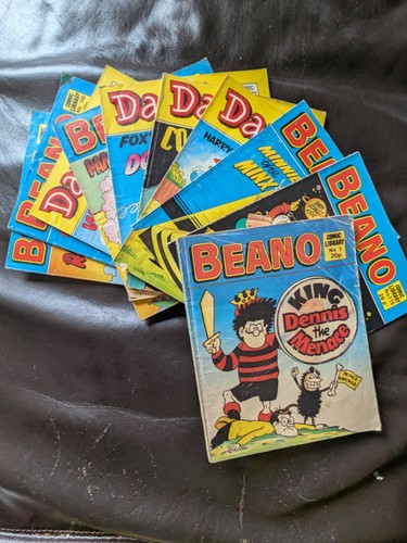 Job lot beano and dandy - job,