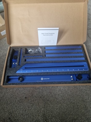 Stair tread template tool - template,
