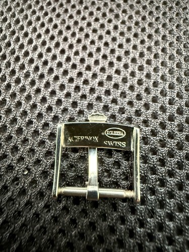 Rolex 18mm steel logo buckle - rolex,