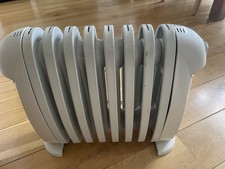 De'Longhi Bambino Electric Heater 800w Oil Filled Radiator White, Fully Working 
