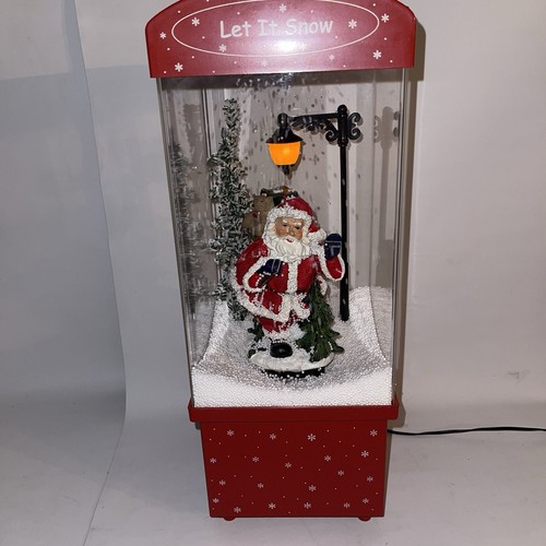 Snow globe santa musical - musical, box