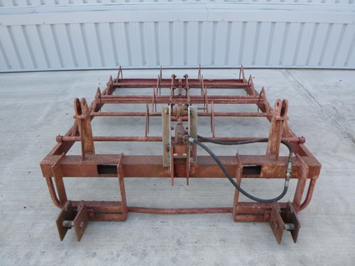 Flat bale grab - flat, 8