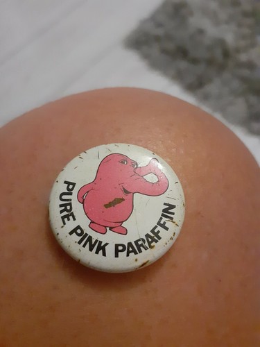 Pure pink paraffin vintage - pink,
