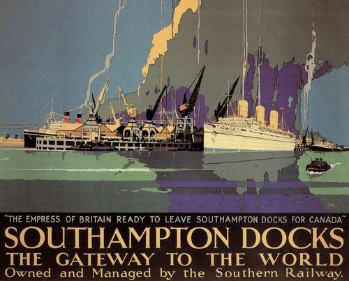 Vintage southern railway - vintage,