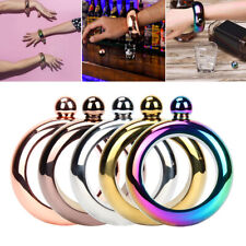 3.5OZ Bracelet Bangle Flask Alcohol Liquor Whisky Hip Festival Party Travel