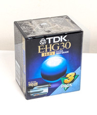 Vhs tdk tape ehg - vhs-c, ec-30