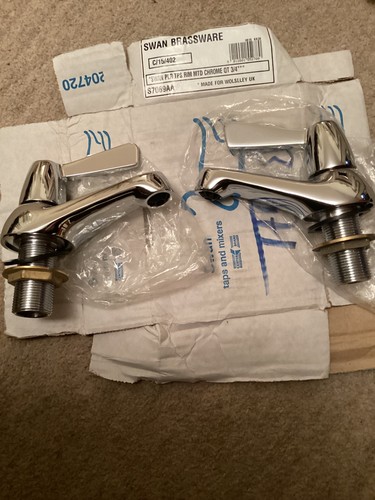 Swan chrome plated brass - , taps