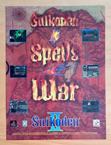Suikoden magazine ad - ii,