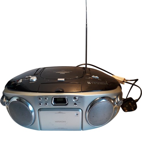 Hitachi boombox cd - hitachi,