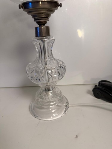 Hand cut crystal hurricane - hand, ?