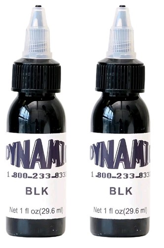 Dynamic black tattoo - black, 30ml