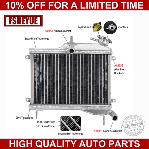 All aluminum radiator - aluminum, fit